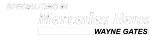 Wayne Gates – Mercedes Benz Servicing Logo